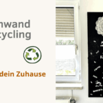 Leinwand und Häkeldeckchen upcyclen
