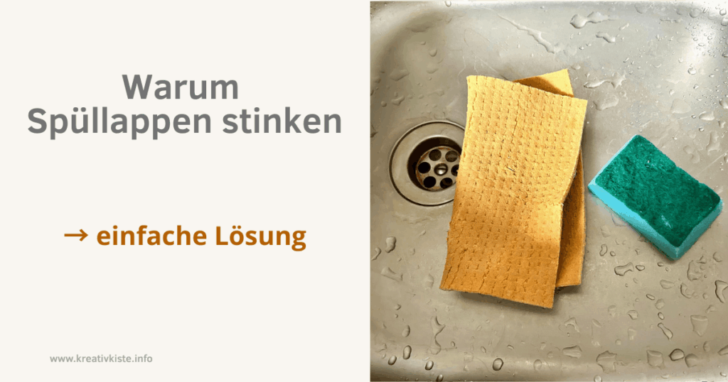 Warum Spüllappen stinken, einfache Lösung