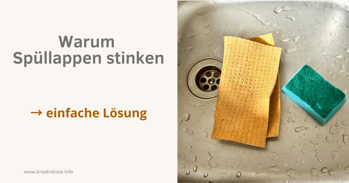 Warum Spüllappen stinken, einfache Lösung