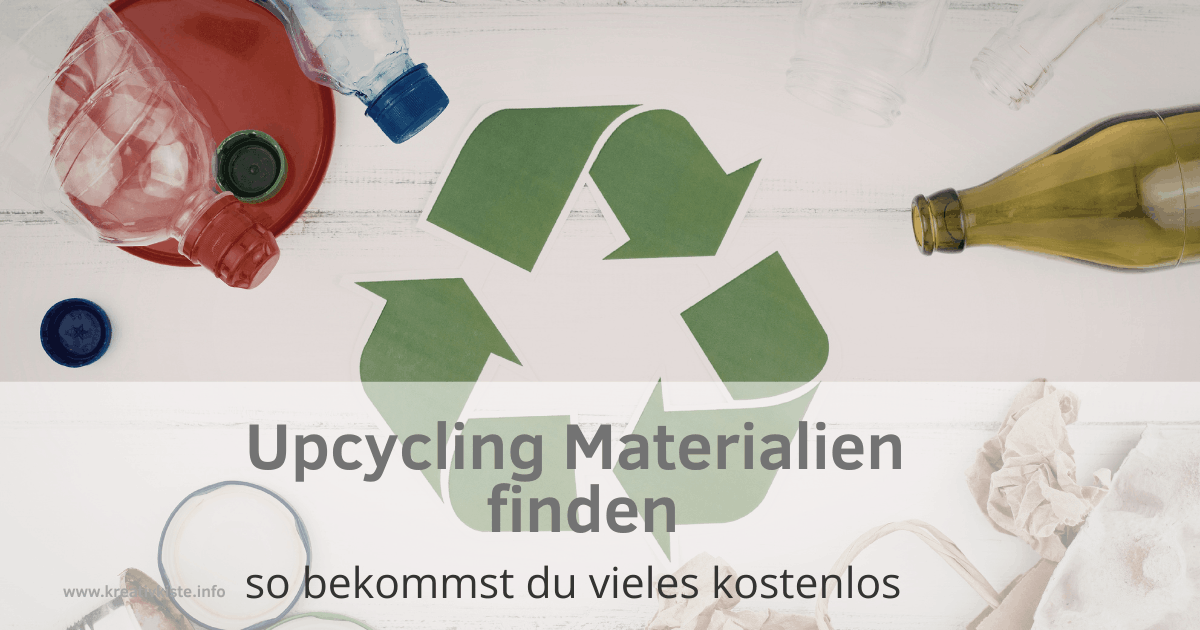 Upcycling Material finden meist kostenlos