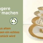 Etagere selber machen - wie aus alten Sammeltassen ein echtes Schmuckstück wird